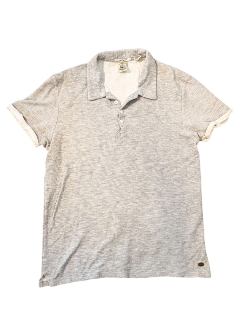 Scotch & Soda Light Grey Heather Polo